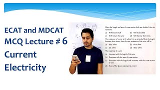 MCQs current electricity || MDCAT || ECAT || PMC || JEE NEET || Physics screenshot 3