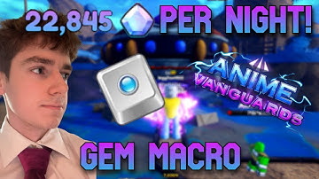 How to AFK/Macro Gems and Levels in Anime Vanguards!