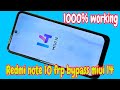 redmi note 10 frp bypass / redmi note 10 frp bypass miui 14 / redmi note 10 frp unlock without pc