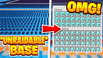 The UNRAIDABLE FACTION BASE! - MCPE Factions Server (Minecraft PE Factions)