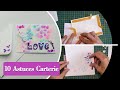 10 Astuces pour gagner du temps et faire des jolies cartes- Scrapbooking Carterie tutoriels français