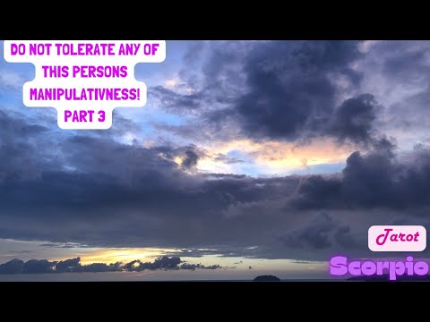DO NOT TOLERATE ANY OF THIS PERSONS MANIPULATIVNESS! - YouTube