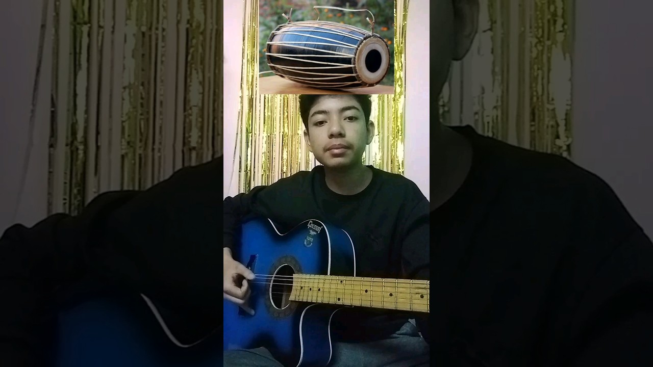 How to play 6/8 madhal beat in guitar || 