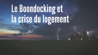 Le boondocking et la crise du logement