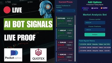 Binary Options AI Bot - Stop Losing on Quotex & Pocket Option 2024 | 95% Win Rate 🎯