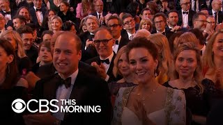 Brad Pitt jabs Prince Harry in BAFTA speech read by Margot Robbie