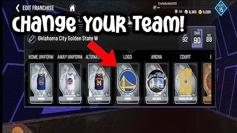 How To Change Your Team In NBA 2K24 MYTEAM MOBILE!