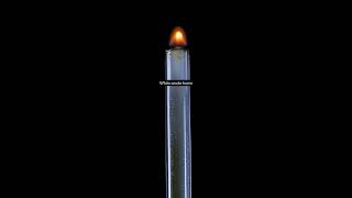 Science is full of invisible surprise 🕯️🔥 #candle #fire #surprise #scienceexperiment #chemistry