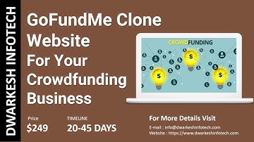 GoFundMe Clone Script - a crowdfunding sites  | kickstarter | best crowdfunding sites [2018]