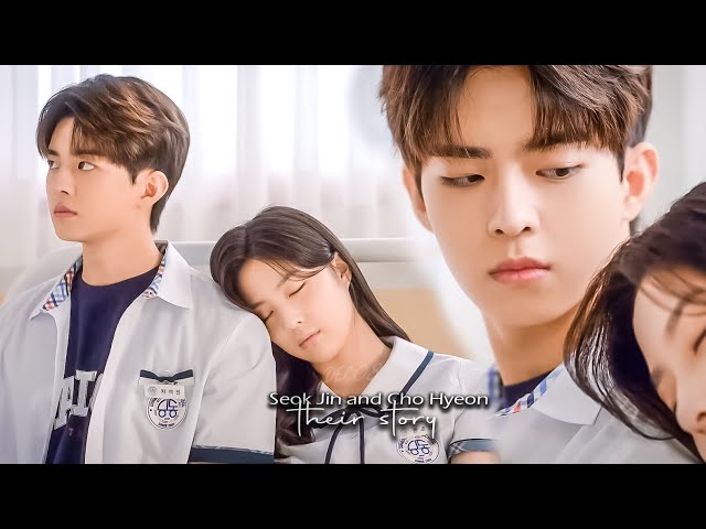 Most popular student fell in love | Cho Hyun and Seok jin story | korean web drama class=