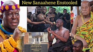 New Sanaahene Of Asante Akyem Agogo Enstooled In A Grand Style