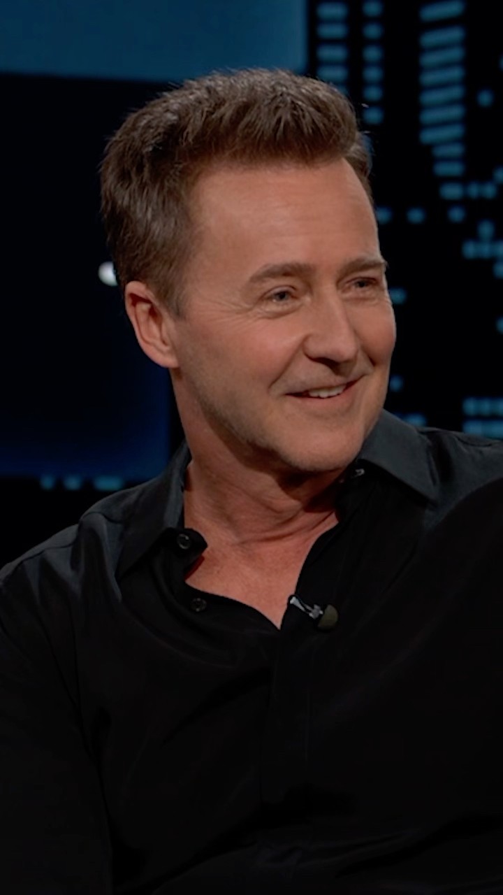 Edward Norton’s kids aren’t impressed by his bedtime reading skills…