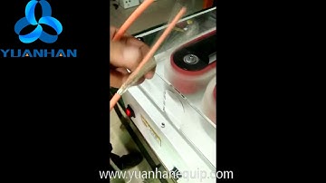 Wire Shielding Brushing Machine, Automatic Cable Shielding Brushing Machine YH-SX50