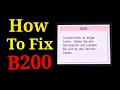 How To Fix B200 Error on Canon Printer / Wie beheben Sie den B200 Fehler auf dem Canon Drucker