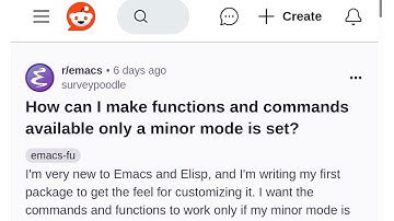 Emacs Buffer Local Functions