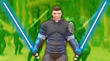 DUEL WIELDING LIGHTSABERS AGAINST THE SITH ARMY IN VIRTUAL REALITY - Blades and Sorcery VR Mods