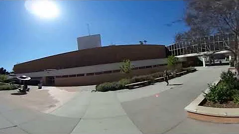 360 Video -  Longboard Ride Around CSUN
