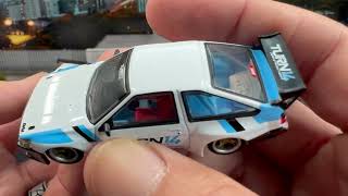 **Hotwheels Elite64 Toyota AE86 Levin** Opening, Review and Comparison!