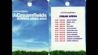 John Creamer and Hernan Cattaneo live at creamfields Buenos Aires 2003
