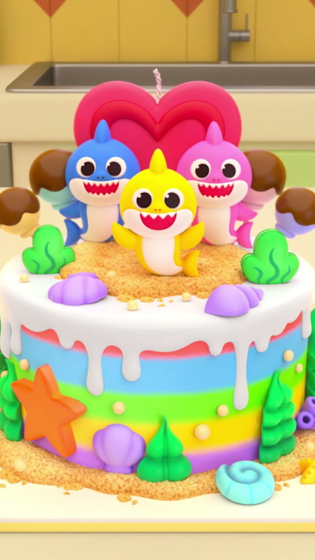 Raise your hand if you want a slice of cake ?‍♀️? Bebefinn Playtime now playing on Netflix!