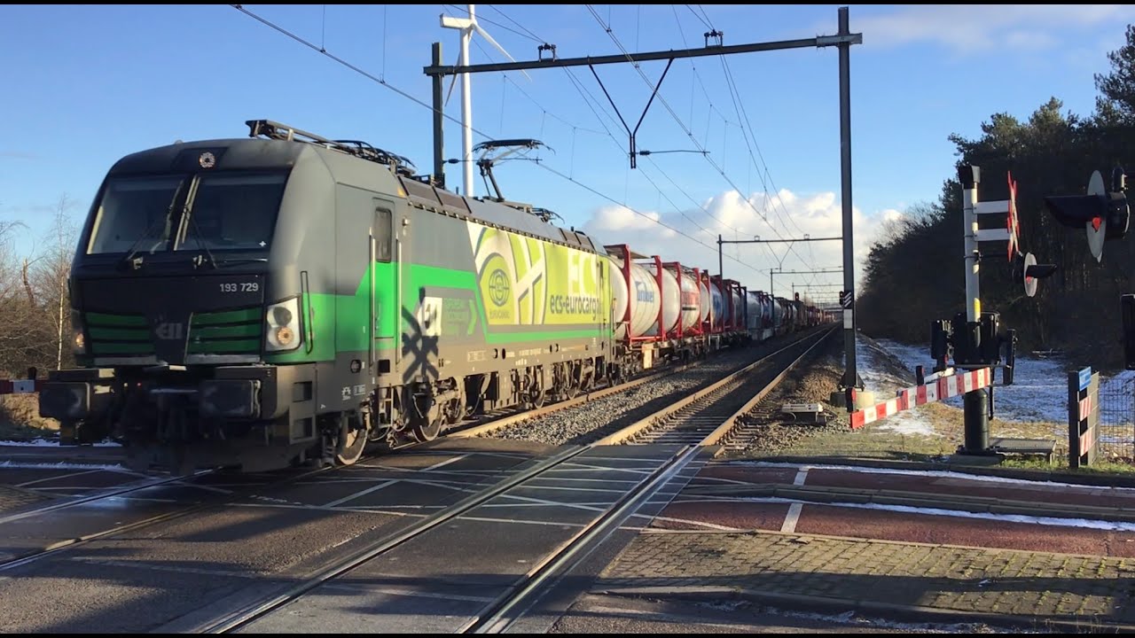 ECS Eurocargo Advertise Vectron Locomotive LTE With Container Shuttle ...