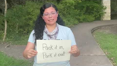 Leave No Trace - Principle #3 Dispose of Waste Properly