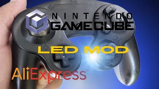 Gamecube Controller Reshell and LED Mod