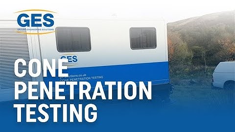 Cone Penetration Testing Rig Scotland