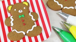 How to Make Rilakkuma Gingerbread Men!