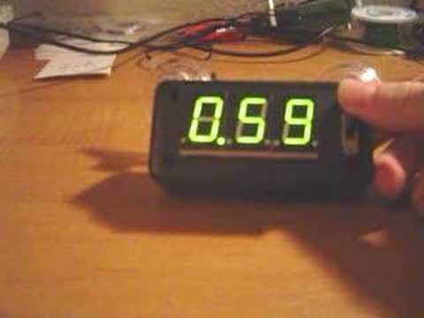 Accelerometer Tilt Test