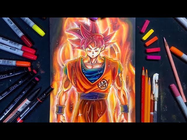 Desenhos Método FanArt 2.0 - Mais um desenho INCRÍVEL do Goku Black feito  pelo @aks_desenhos  (  aluno do Método Fan Art 2.0! Confiram o Instagram dele para ver mais