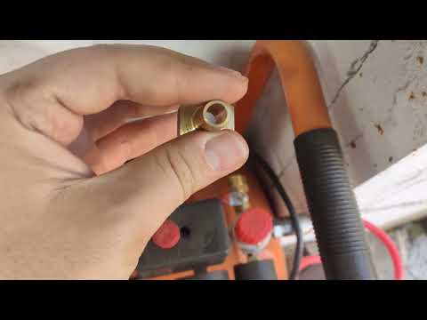 Небольшая и нужная доработка компрессора Вихрь КМП 50/300