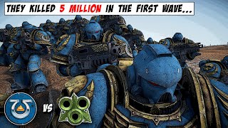 ULTRAMARINES v 5 MILLION POX WALKERS! | Warhammer 40K | MODDED UEBS2