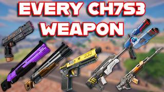 Re-Ranking EVERY *NEW* WEAPON In FORTNITE CH7S3 From WORST To BEST