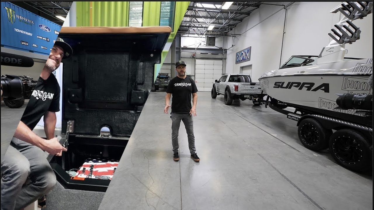 Ken Block's Custom Supra Boats SL 550 - YouTube