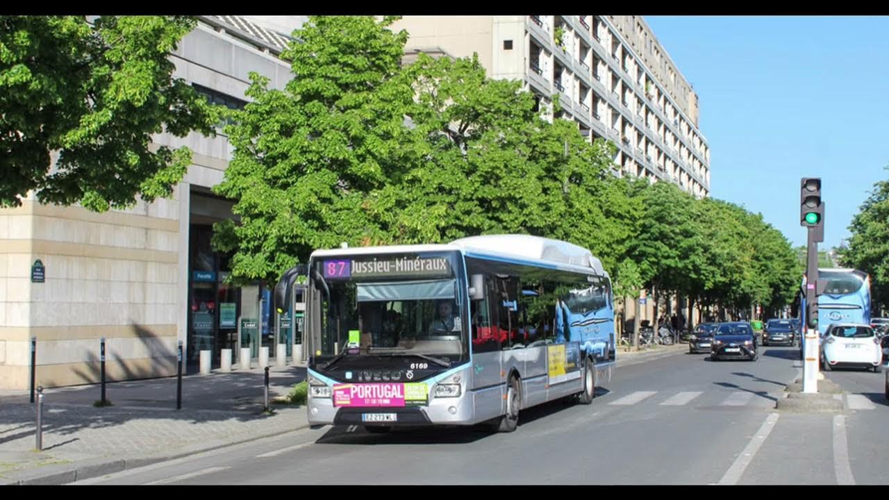 Ligne de bus ratp 87 & 158 YouTube