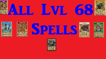 Wizard101: All The Level 68 Spells