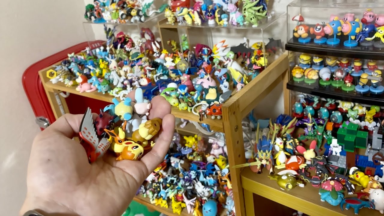I found some Moncolle figures in the attic, so I put them on