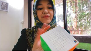 RP a friend showing you 10x10 Rubik’s Cube - ASMR soft spoken screenshot 4