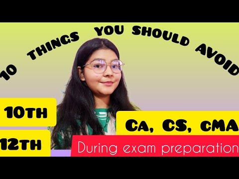 🎯 Things you should AVOID while preparing for your EXAM | How to manage ...