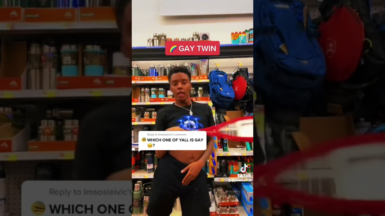 Somebody was looking at my gay twin 😭 