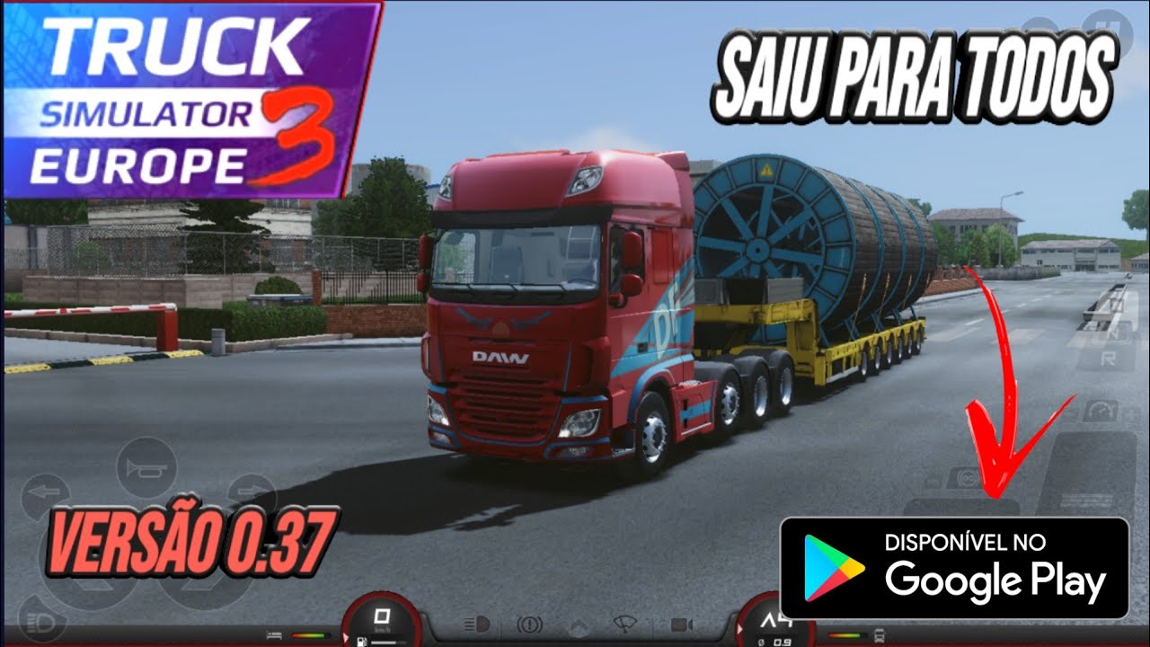 😍SAIU!! TRUCK SIMULATOR EUROPE 3 DINHEIRO INFINITO 2023 