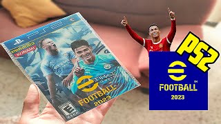 تجربة لعبة بيس 2023 على بلاي ستيشن 2 /-/ eFootball 2023 ps2 gameplay....⚽🎮😻