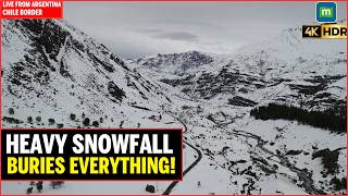 LIVE: 'NEVER SEEN SNOW LIKE THIS', Mendoza Residents Fight Roof Collapses with Shovels | Weather