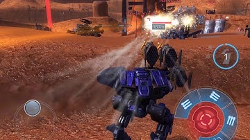 【War Robots】Test Server 2 9 2 New battle UI, Prototype Dash and Improved Zenus【Canyon】2 HD