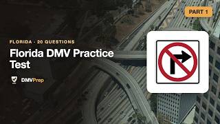 2026 Florida DMV Written Test | 20 Real Questions — Part 1