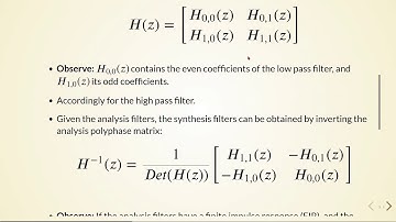 Audio Coding - 03b Filter Banks III - 02 Quadrature Mirror Filter (QMF)