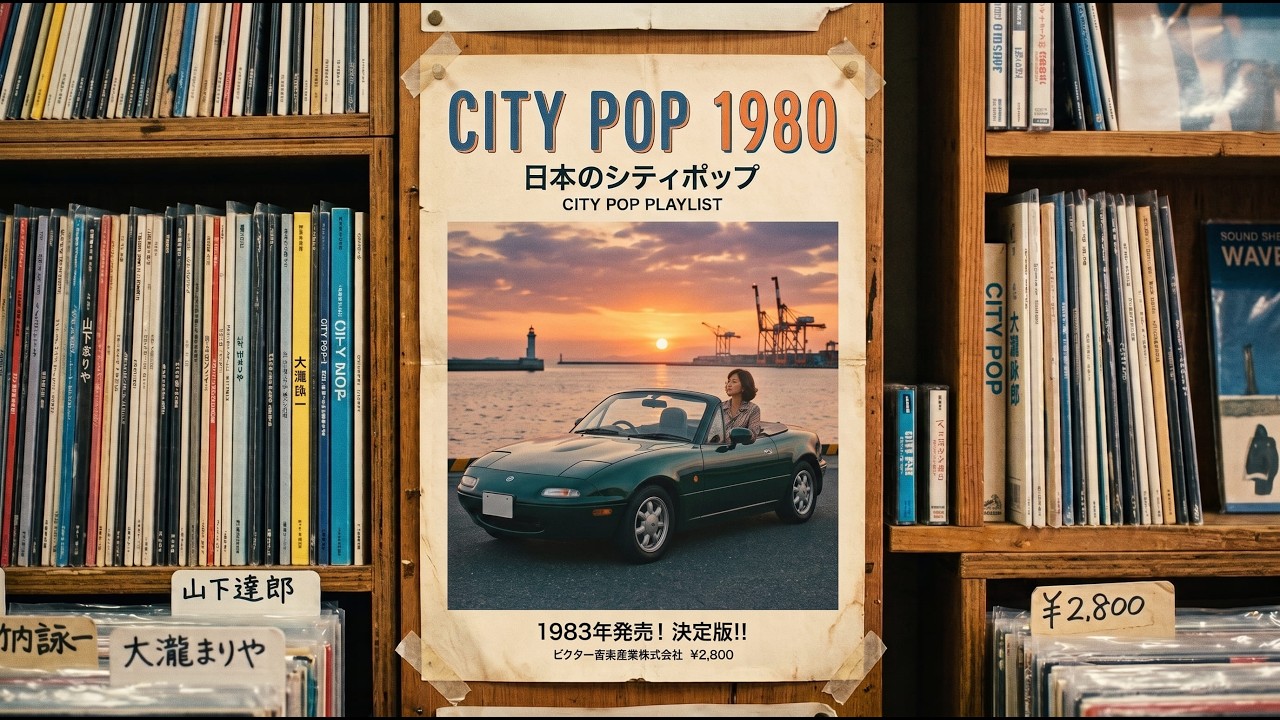 80'S JAPANESE CITY POP - 日本のシティポップ | Collector's Shelf