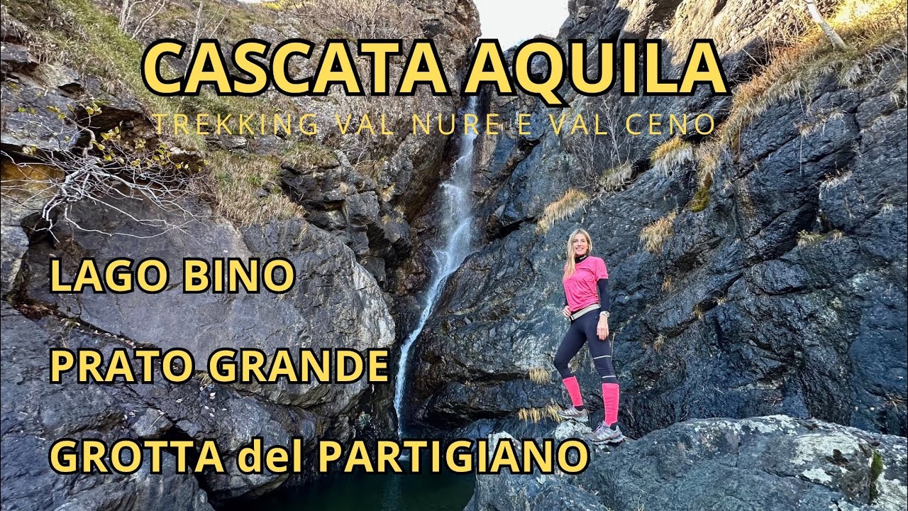 Cascata Aquila, Lago Bino, Prato Grande, Grotta Partigiano: video trekking val Nure e val Ceno