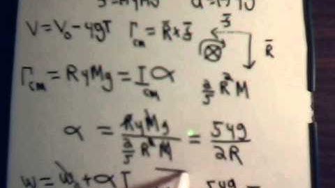 Analytical Mechanics Video #32: Skidding Billiard Ball - Kinematics